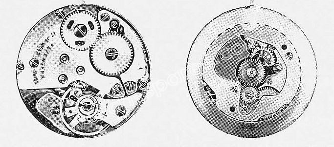 A Schild AS 1941 watch movement A Schild AS 1941 watch movement