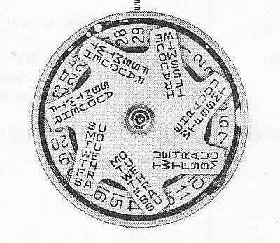 A Schild AS 2086 watch movement A Schild AS 2086 watch movement