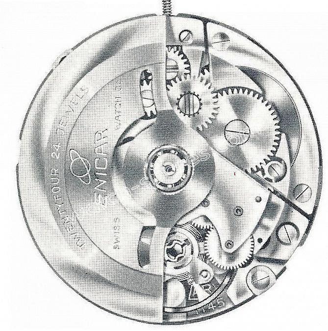 Enicar AR 1146 B watch movements Enicar AR 1146 B watch movements