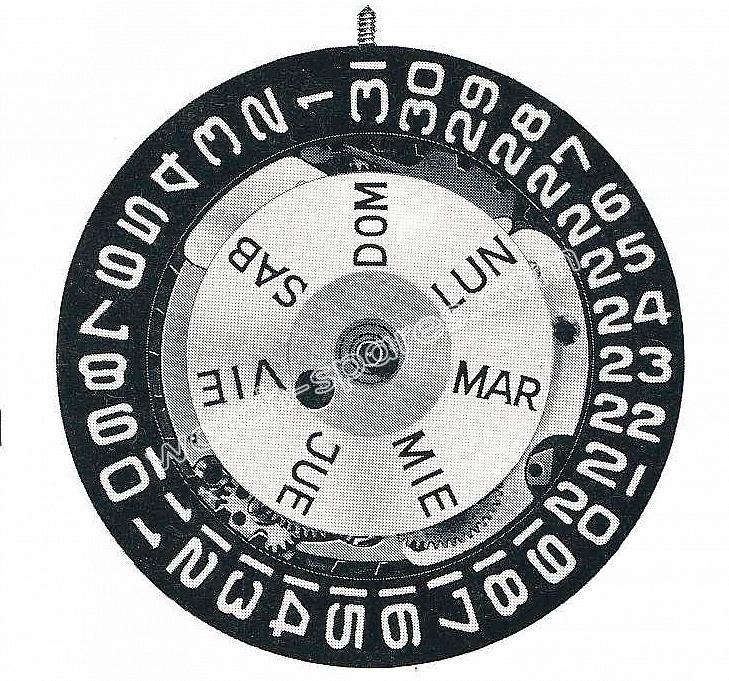 Enicar AR 1147 B watch movement Enicar AR 1147 B watch movement
