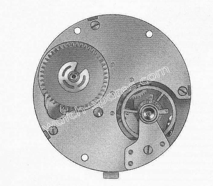 Baumgartner BFG 552 watch movement Baumgartner BFG 552 watch movement