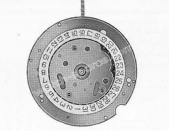 Baumgartner BFG 582 31 watch movement Baumgartner BFG 582 31 watch movement