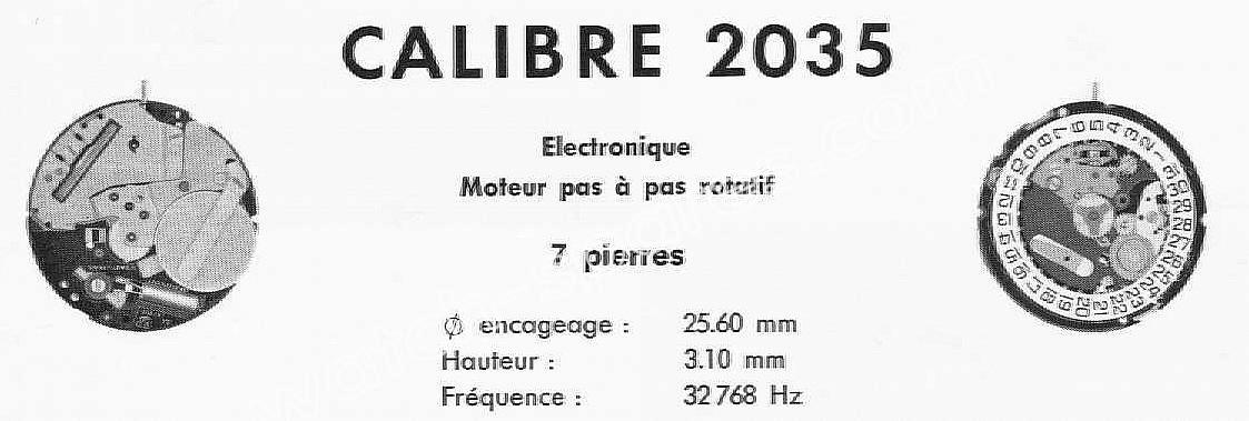 Tissot 2035 watch movements Tissot 2035 watch movements
