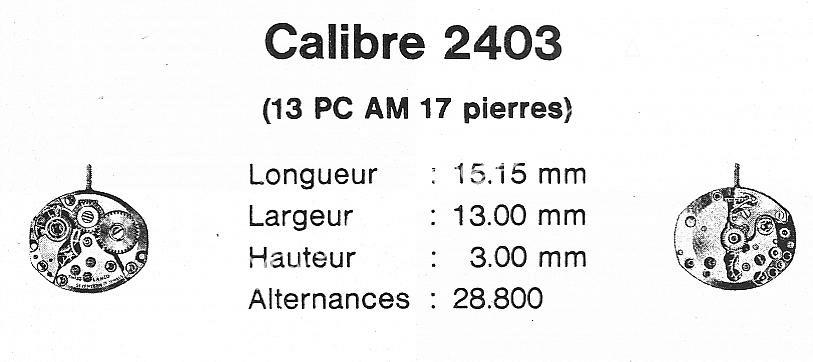 Tissot 2403 watch movements Tissot 2403 watch movements