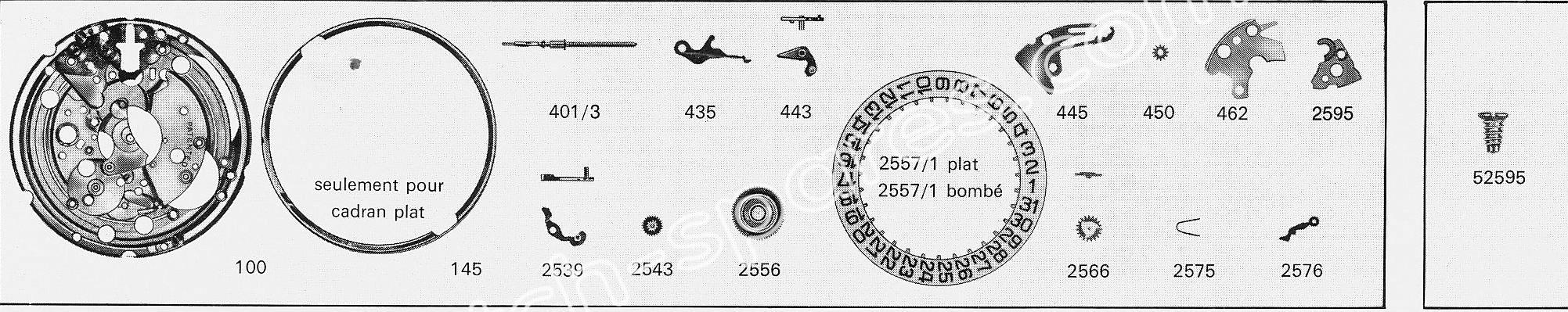 ETA 2806.1 watch date spare parts ETA 2806.1 watch date spare parts