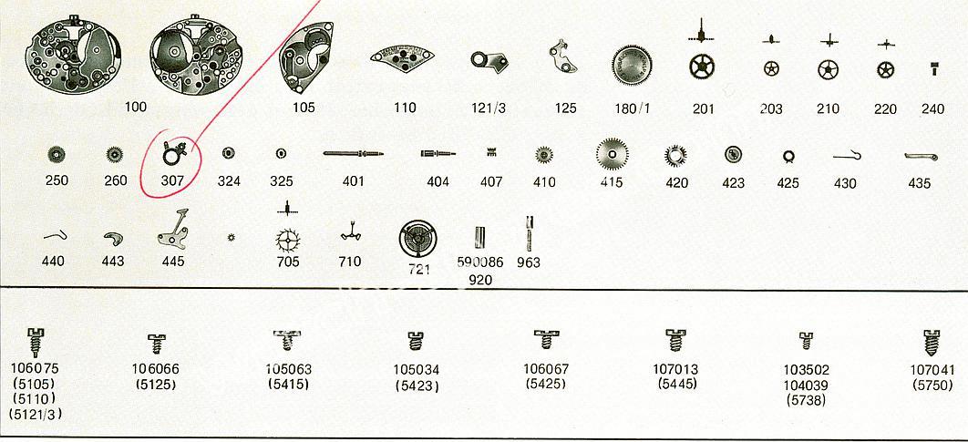 Longines 5602 watch movementswatch spare parts Longines 5602 watch movementswatch spare parts