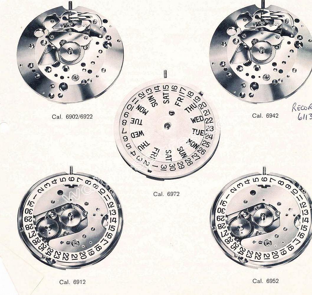 Longines 6972 watch movements Longines 6972 watch movements